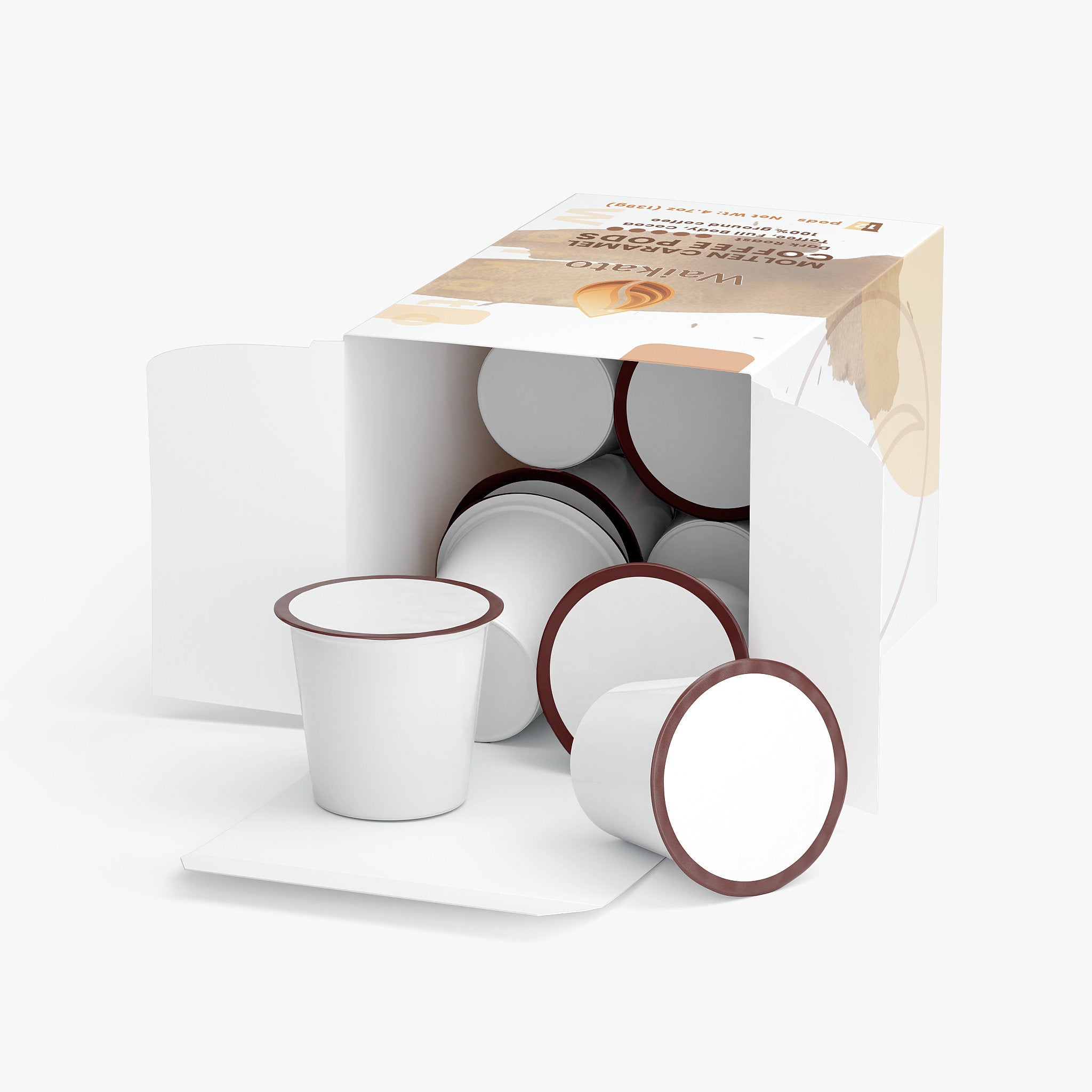 Molten Caramel Coffee Pods (Dark Roast)